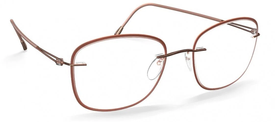 Silhouette Lite Spirit Demo Rimless 5566 Eyeglasses - view 7